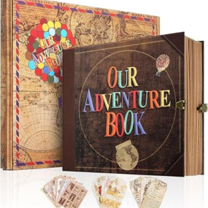 AIPASA Our Adventure Book Scrapbook Photo Album