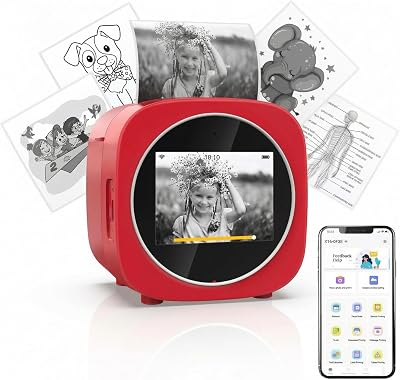PURZOT Smart Ai Voice Sticker Printer Box