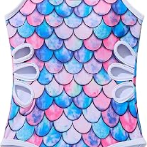 KDWDVBN Girls One Piece Swimsuit