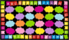 Boooooom Jackson Classroom Rug – 7’6”x13’12” Rainbow Alphabet Clouds Square Preschool Classroom Carpet, Non-Slip & Stain Resistant, 20X Easy Clean, Thick Nylon Kids Playroom Floor Mat