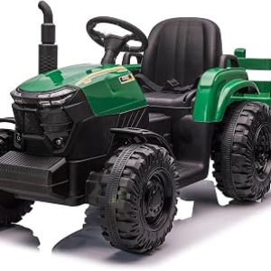 GARVEE Kids Ride On Tractor with Trailer