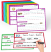 Laffunz CVC Word Games Sentence Building for Kindergarten Phonics Games for Kids, Sight Words Flash Cards Learn to Write Handwriting Practice Tracing, Preschool Learning Activities Homeschool Supplies