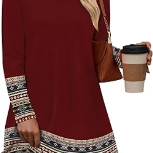OFEEFAN Long Sleeve Shirts