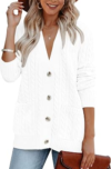 MEROKEETY Womens Cardigan Sweater