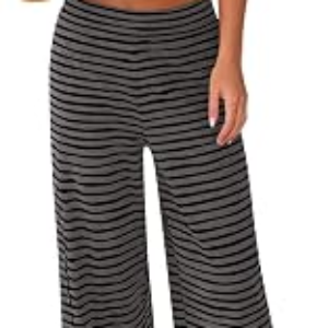 PRETTYGARDEN Womens Striped 2 Piece Lounge Sets