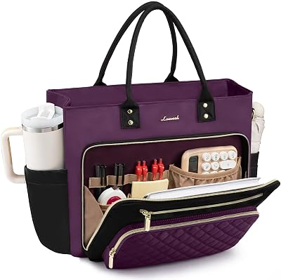 LOVEVOOK 15.6 Inch Teacher Tote Bag