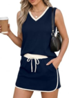 CASLY LAMIIT Women 2 Piece Skirt Sets