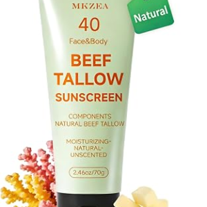 MKZEA Beef Tallow Reef Safe Sunscreen