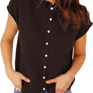 SKOINVB Womens Cropped Cardigan