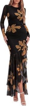 BTFBM Womens Maxi Dresses