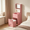 ARISTCY Vanity Desk with Mirror and Lights