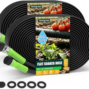 VANTIGREEN 2Pack 50FT Upgrade Drip Irrigation Hose