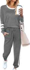 ALOODOR 2 Piece Outfits Sweatsuit