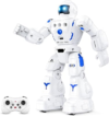 Robot Toys for Kids 3-5, Programmable Remote Control Robots with Sliding, Walking, Sing and Dancing, RC Gesture Sensing Control Smart Robot for Age 3-12 Kids with 3-Stories Christmas Birthday
