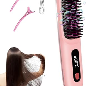 KNISUZ Cordless Hair Straightener Brush