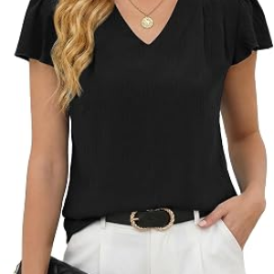 GLEENEAT Womens Business Casual Work Blouses