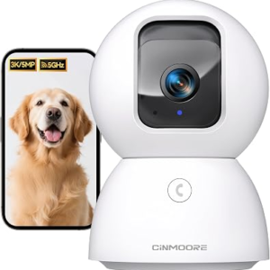 CINMOORE 5G Security Camera Indoor