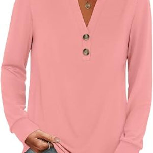 ANRABESS Womens Long Sleeve Shirts
