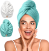YFONG 2 Pack Hair Towels