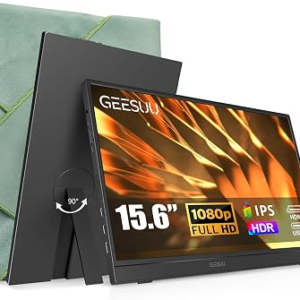 GEESUU Portable Monitor With Magic Sleeve Cloth