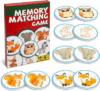Memory Matching Game for Kids Ages 3 and Up – Soft Felt Material | Animal Matching Game
