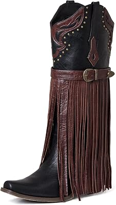SARAIRIS Womens Western Bootie