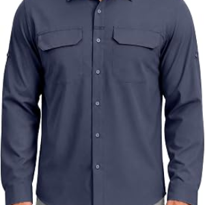 BETBO-BIDET Mens Sun Protection Fishing Shirt