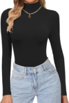 EKOUAER Womens Turtleneck Shirts