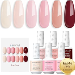 AZUREBEAUTY Neon Gel Nail Polish Set
