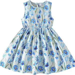 LKUSJMIS Girl Summer Dresses