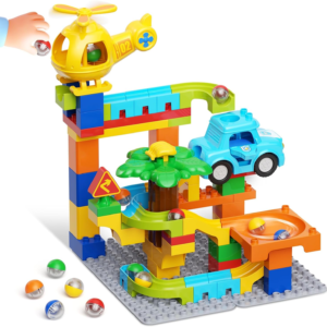 burgkidz Marble Runs for Kids 4-8: Educational Learning Marble Maze Toys