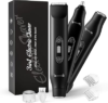 Body Hair Trimmer for Men，3 in 1 Electric Razor with Ceramic Blades, IPX7 Waterproof, USB Rechargeable, Painless Hair Removal for Face，Body，Groin, Travel Grooming Kit