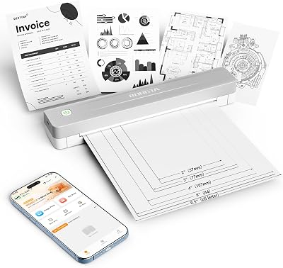 RONGTA Bluetooth Thermal Portable Printer for Travel