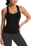 MathCat Workout Tank Tops for Women