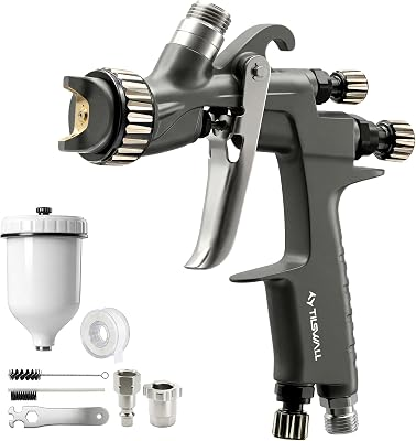 Tilswall Pinto LVLP Spray Gun for Car Painting, Basic Kit