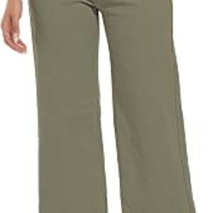 DAOAO Wide Leg Cropped Jeans