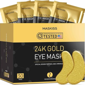 24k Gold Under Eye Patches 30 Pairs