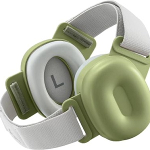 Baby Hearing Protection Earmuffs, 25dB, CE, 25° Headband, 2-48M | Baby Noise Reduction Headphones, Toddler Ear Protection for Airplanes, Fireworks, Concerts and Sports Events