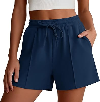 ANRABESS Women’s Elevated Lounge Shorts