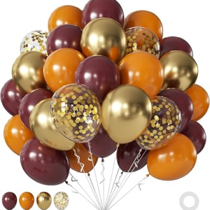 JOYFLOAT Burgundy Orange Fall Balloons