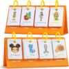 Alened Sentence Building Flash Cards for Kids Ages 5-8, Learn to Read Phonics Toy, Word Games, Speech Therapy Materials, Education Kindergarten Classroom Must Haves for 1st 2nd Grade