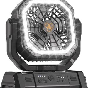 VICSOON Portable Rechargeable Fan
