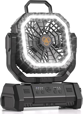 VICSOON Portable Rechargeable Fan