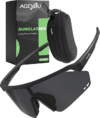 AGEYOU Polarized Sports Sunglasses for Men Women, UV400 Sun glasses for Running Cycling Fishing Hiking Golf Baseball Gear
