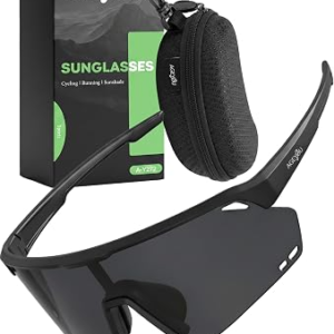 AGEYOU Polarized Sports Sunglasses for Men Women, UV400 Sun glasses for Running Cycling Fishing Hiking Golf Baseball Gear
