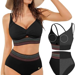 Popilush Tummy Control Swimsuits for Women