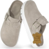 TIKITIDES Women Genuine Leather Platform Clogs