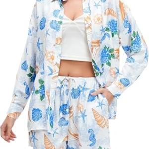 Summer Outfits for Women Linen Short Sets