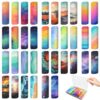 72 Pieces Anxiety Sensory Stickers with Storage Box - Sensory Stickers for ADHD - 2 Textured Surface Adhesives - Sensory Strips for Office & Classroom Desk Relieve Adult & Teen Stress