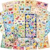 72 Sheets Stickers for Kids, 1920+ Cute Stickers Packs Sheets for Classroom Rewards, Treasure Box Prizes, Party Favors, Scrapbooking, Goodie Bag Fillers for Boys Girls Kids